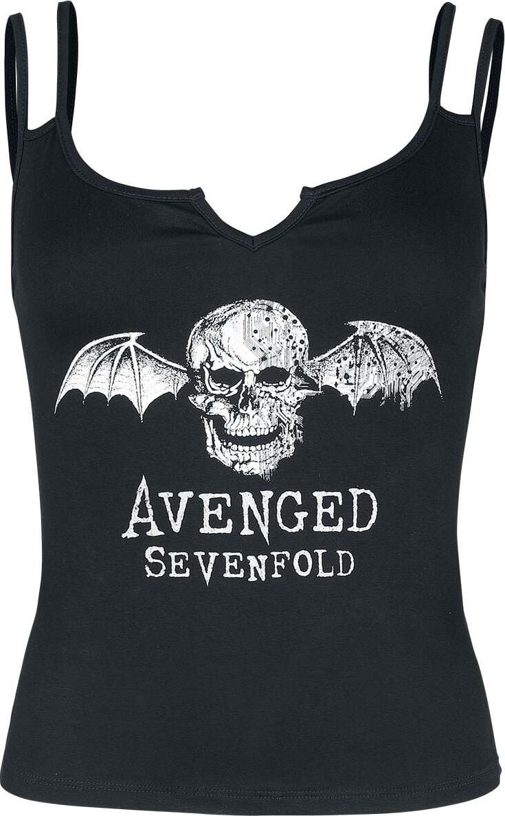 Avenged Sevenfold Deathbat Dámský top černá - RockTime.cz