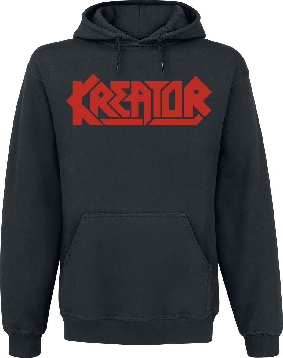 Kreator Logo Mikina s kapucí černá - RockTime.cz