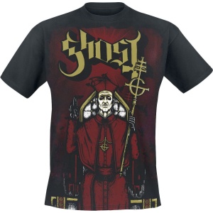 Ghost Cardinalis Infernum 3 Colour AO Tričko černá - RockTime.cz