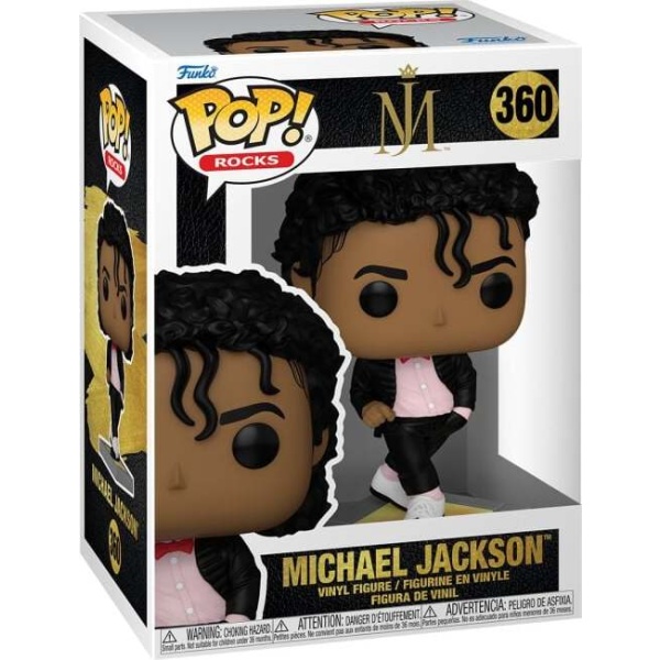 Michael Jackson Michael Jackson (Billie Jean) Rocks! Vinyl Figur 360 Sberatelská postava vícebarevný - RockTime.cz