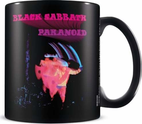 Black Sabbath Paranoid Hrnek vícebarevný - RockTime.cz