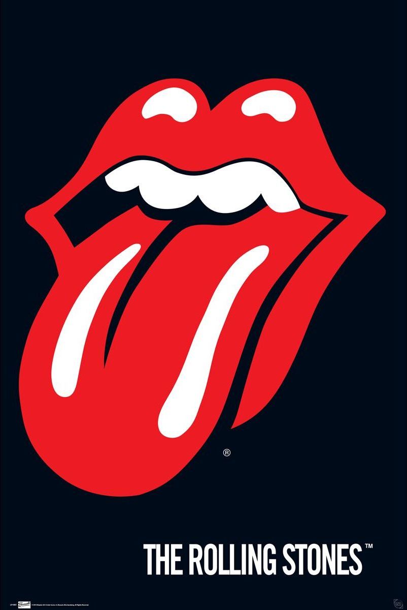 The Rolling Stones Lips plakát vícebarevný - RockTime.cz