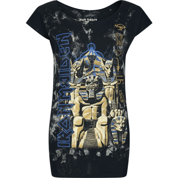 Iron Maiden Powerslave Dámské tričko charcoal - RockTime.cz