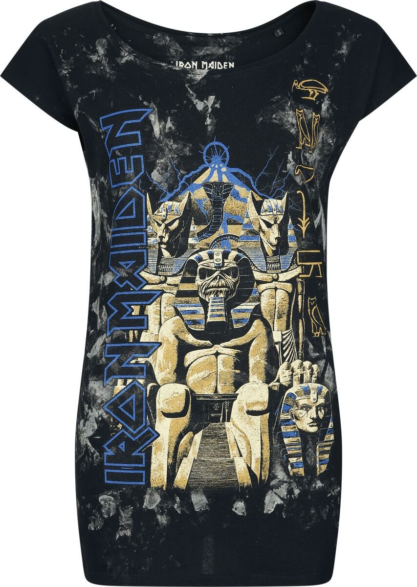 Iron Maiden Powerslave Dámské tričko charcoal - RockTime.cz