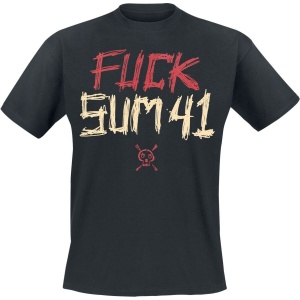 Sum 41 Fuck Sum 41 - Tour Shirt 2024 Tričko černá - RockTime.cz