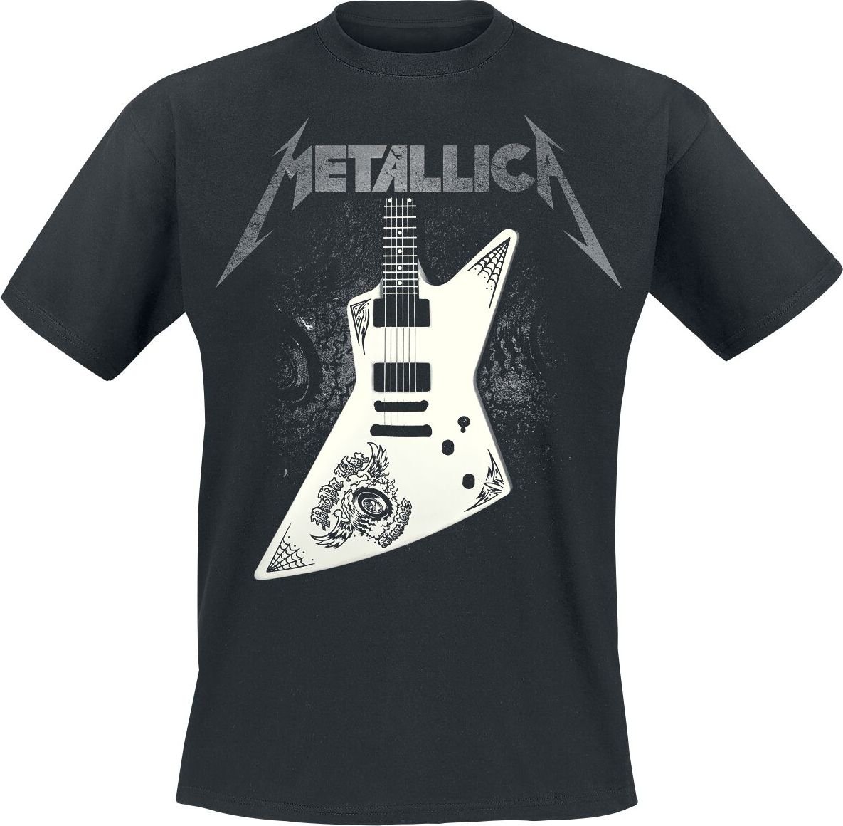 Metallica Papa Het Guitar Tričko černá - RockTime.cz