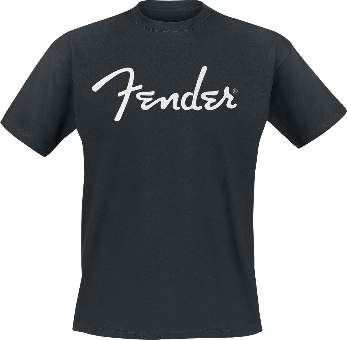 Fender Classic Logo Tričko černá - RockTime.cz