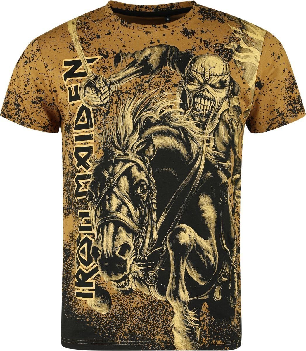 Iron Maiden EMP Signature Collection Tričko hnedá/cerná - RockTime.cz