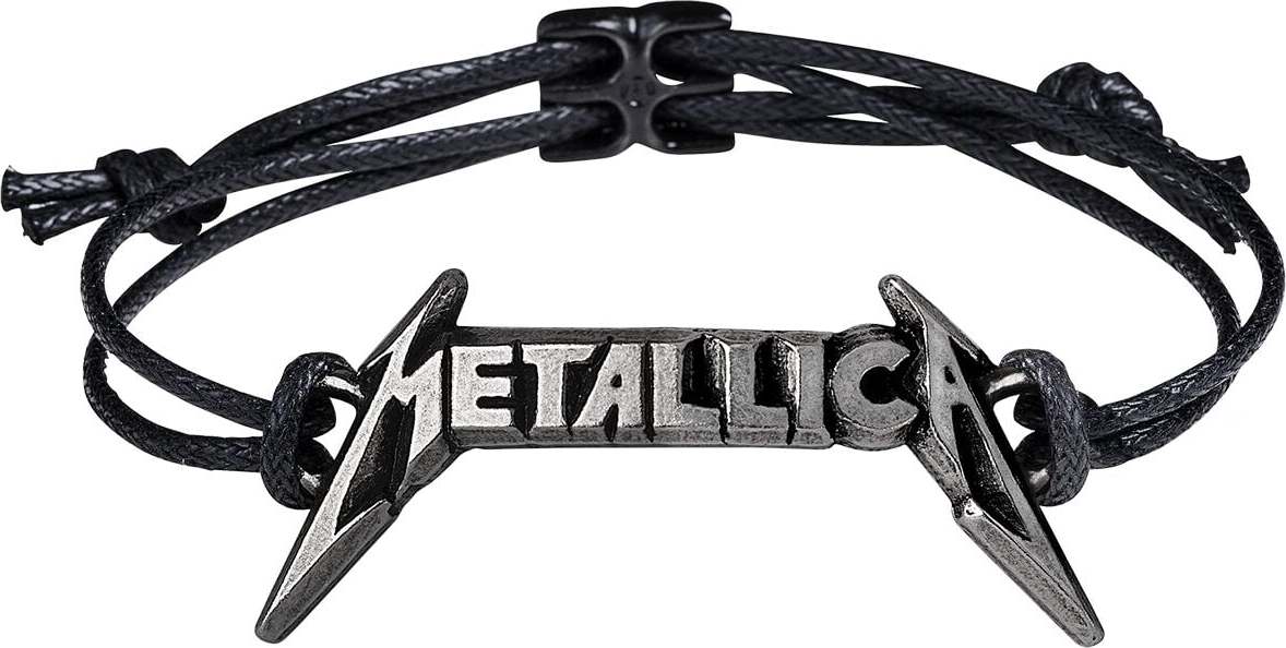 Metallica Logo náramek černá - RockTime.cz