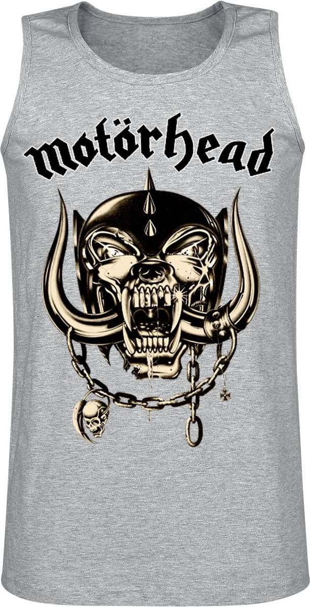 Motörhead Cream Warpig Tank top prošedivelá - RockTime.cz