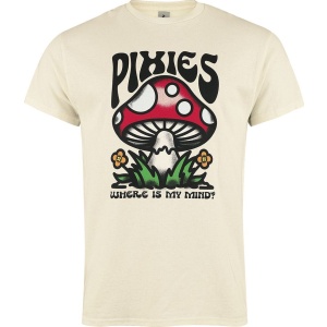 Pixies Mindshroom Tričko přírodní - RockTime.cz