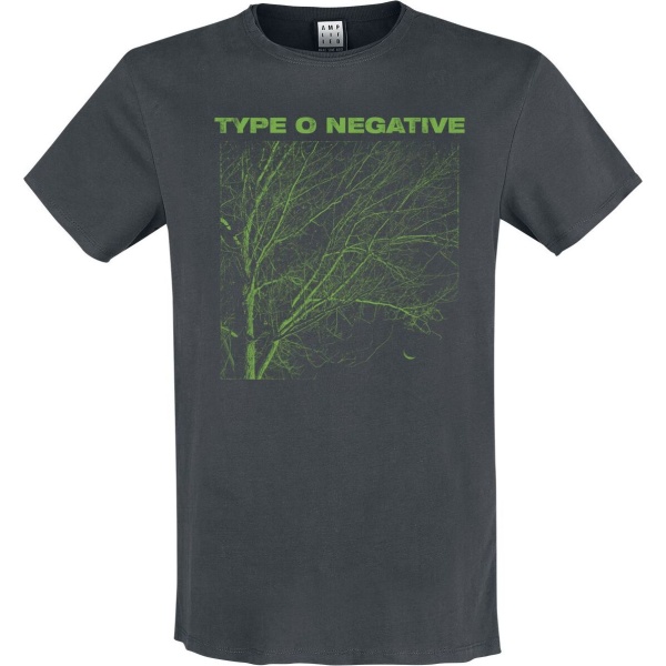 Type O Negative Amplified Collection - Green Tree Tričko charcoal - RockTime.cz