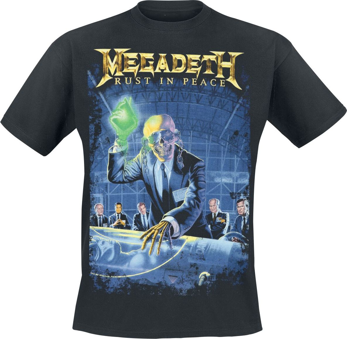 Megadeth Rust in peace Tričko černá - RockTime.cz