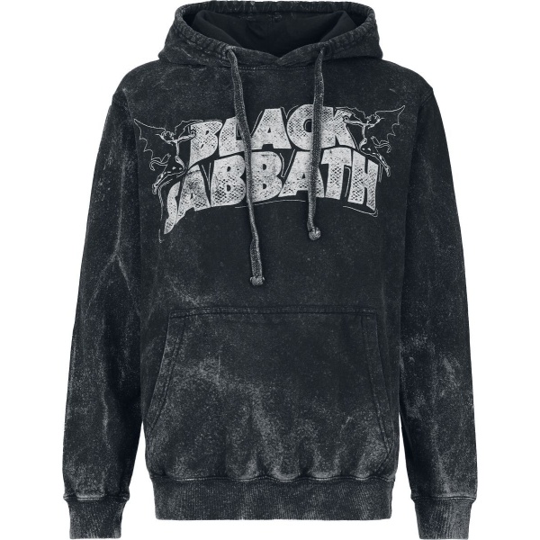 Black Sabbath The End Dámská mikina s kapucí charcoal - RockTime.cz