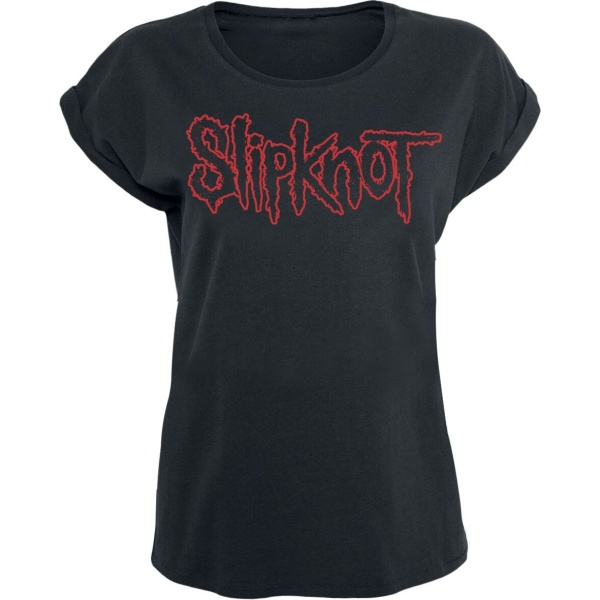 Slipknot Logo Dámské tričko černá - RockTime.cz