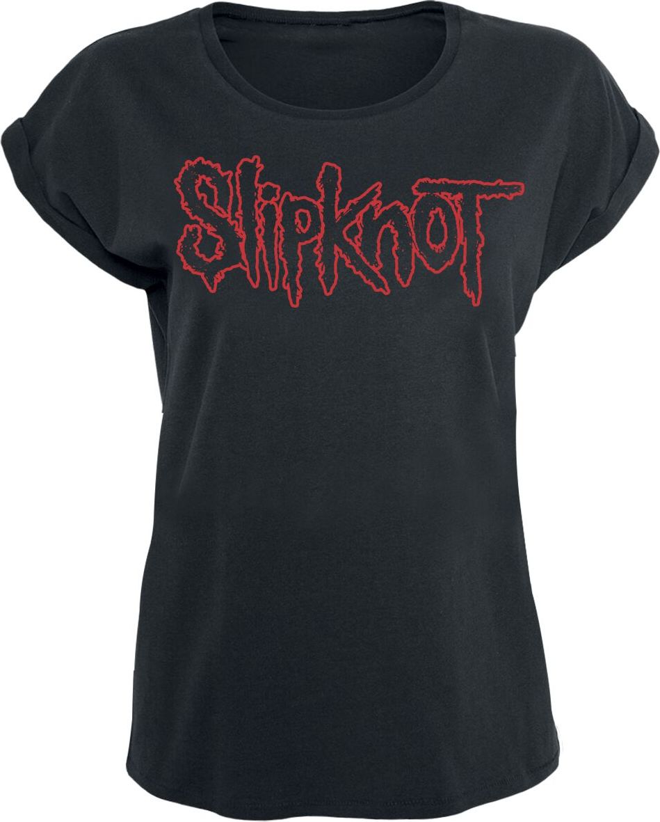 Slipknot Logo Dámské tričko černá - RockTime.cz