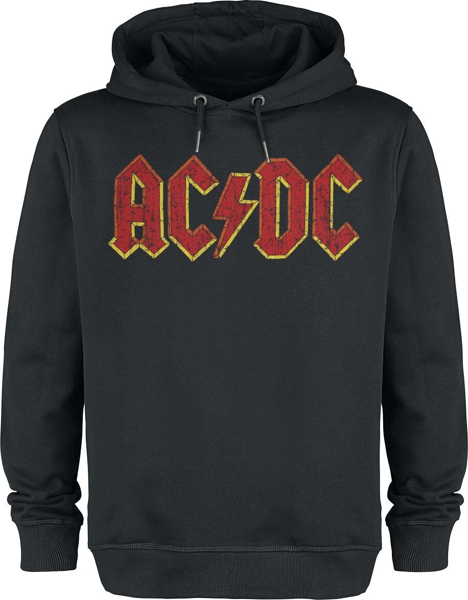 AC/DC Amplified Collection - Logo Dark Night Mikina s kapucí černá - RockTime.cz