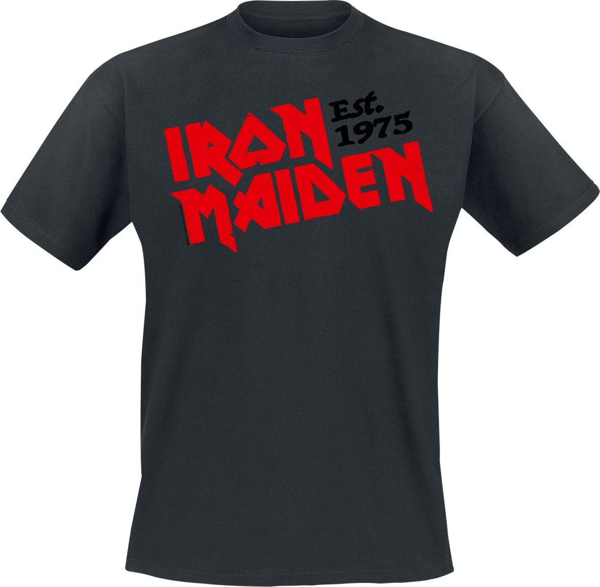 Iron Maiden Est. 1975 Tričko černá - RockTime.cz