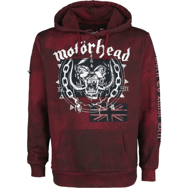 Motörhead EMP Signature Collection Mikina s kapucí bordová - RockTime.cz