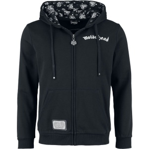 Motörhead EMP Signature Collection Mikina s kapucí na zip černá - RockTime.cz