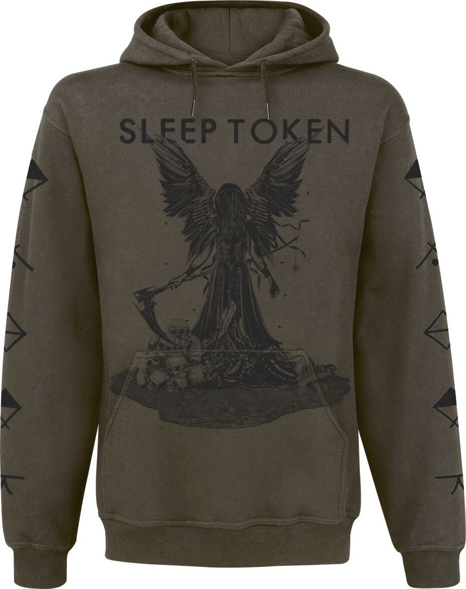 Sleep Token Eden Mikina s kapucí hnědá - RockTime.cz