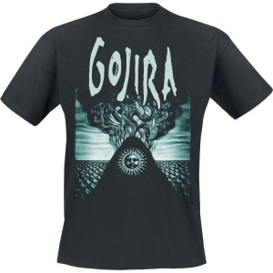 Gojira Elements Tričko černá - RockTime.cz