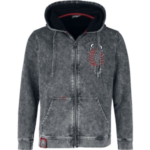 Parkway Drive EMP Signature Collection Mikina s kapucí na zip šedá - RockTime.cz