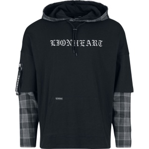 Lionheart EMP Signature Collection - Oversize Tričko s dlouhým rukávem cerná/šedá - RockTime.cz