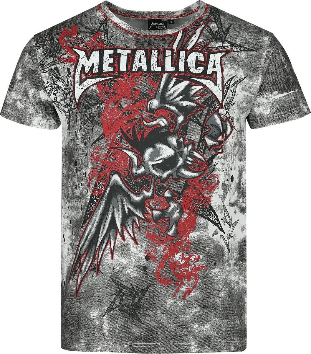 Metallica EMP Signature Collection Tričko bílá/cerná - RockTime.cz