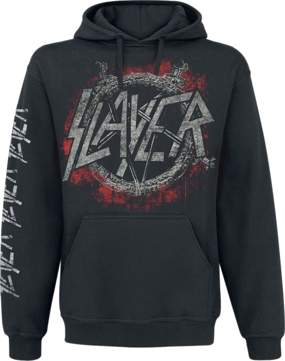 Slayer Black Eagle Mikina s kapucí černá - RockTime.cz