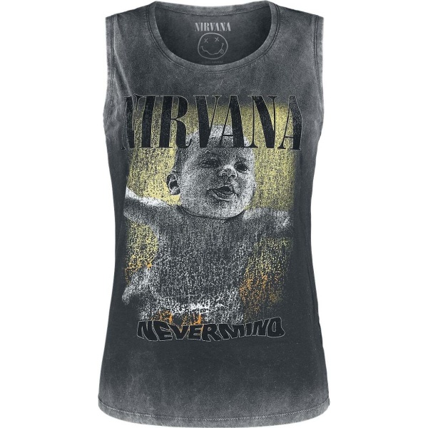 Nirvana Nevermind Dámský tank top šedá - RockTime.cz