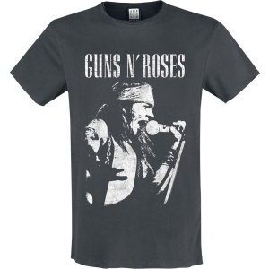 Guns N' Roses Amplified Collection - Axl Live Profile Tričko charcoal - RockTime.cz