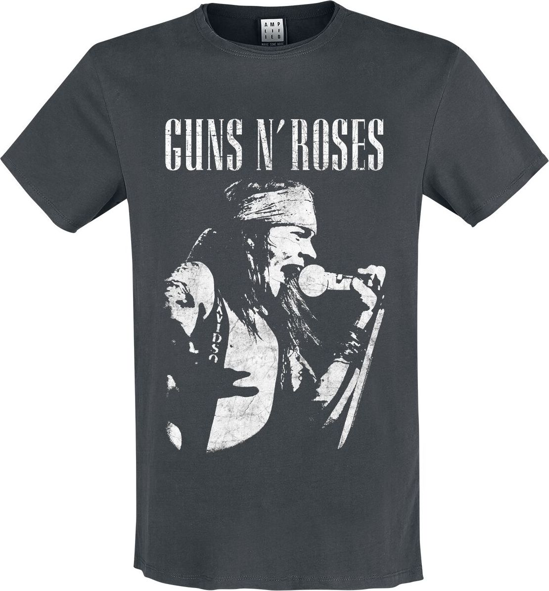 Guns N' Roses Amplified Collection - Axl Live Profile Tričko charcoal - RockTime.cz