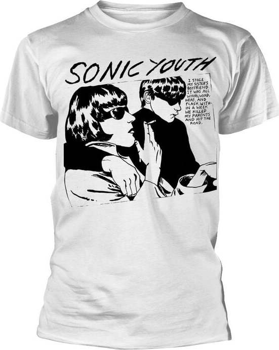 Sonic Youth Goo Album Cover Tričko bílá - RockTime.cz