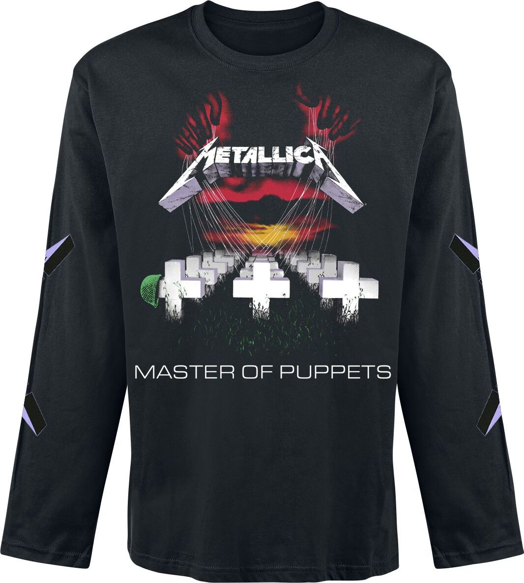 Metallica Master Of Puppets Tričko s dlouhým rukávem černá - RockTime.cz