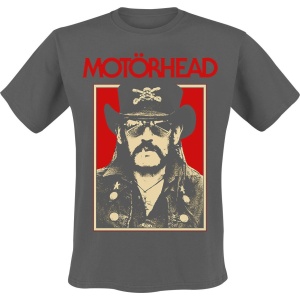 Motörhead Lemmy RJ Photo Tričko charcoal - RockTime.cz