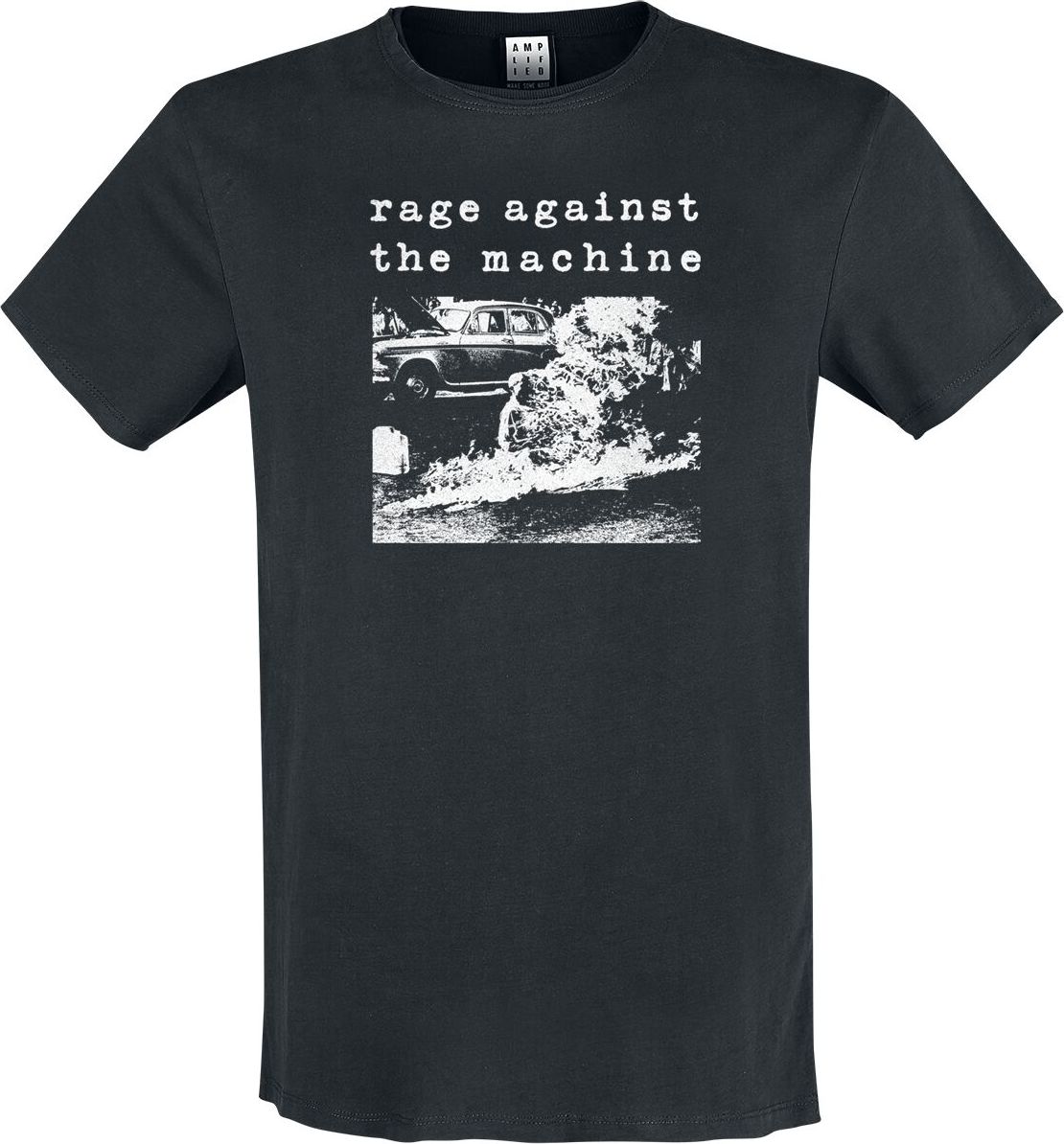 Rage Against The Machine Amplified Collection - Monk Fire Tričko černá - RockTime.cz