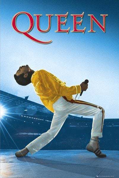 Queen Wembley plakát vícebarevný - RockTime.cz