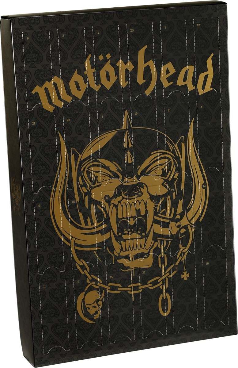 Motörhead Sokken-adventskalender Adventní kalendář vícebarevný - RockTime.cz