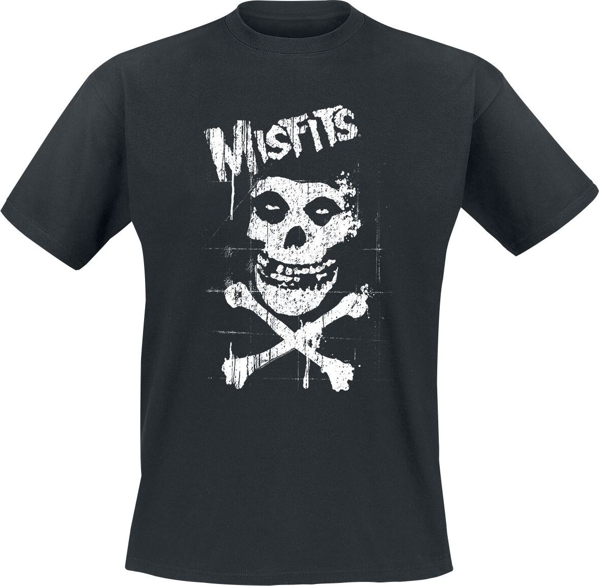 Misfits Bones Tričko černá - RockTime.cz