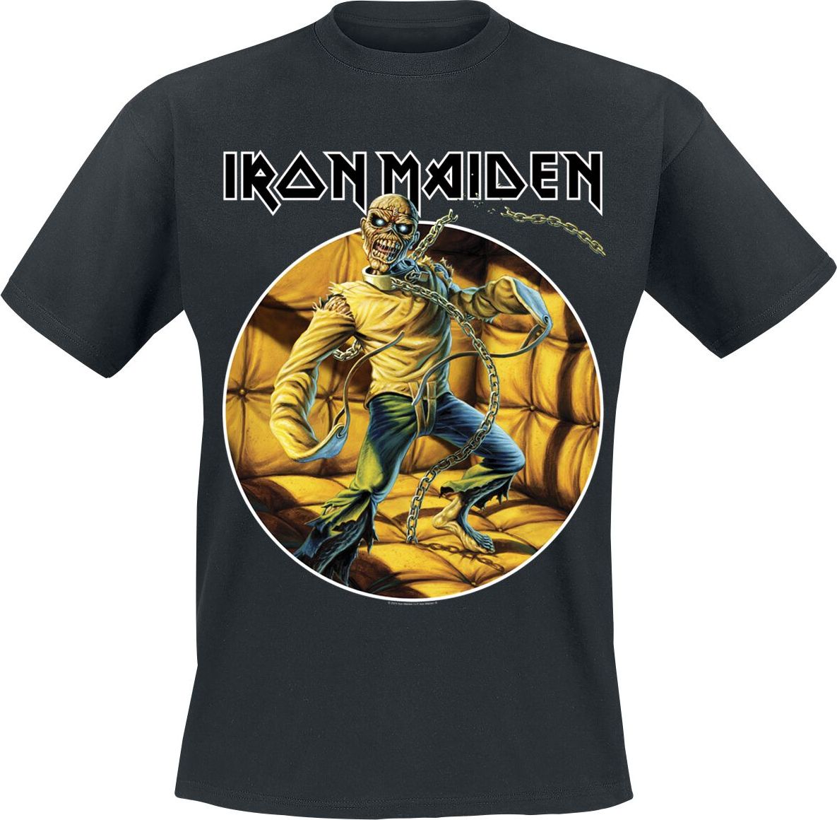 Iron Maiden Piece Of Mind Tričko černá - RockTime.cz