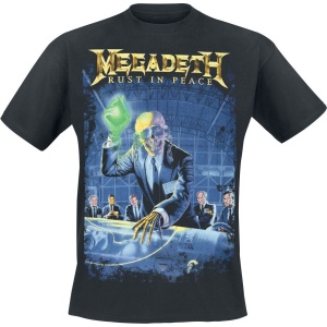 Megadeth Rust in peace Tričko černá - RockTime.cz