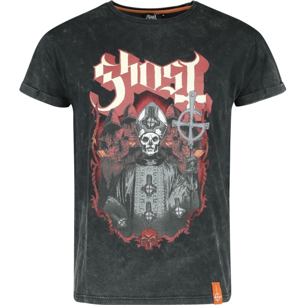 Ghost EMP Signature Collection Tričko tmavě šedá - RockTime.cz