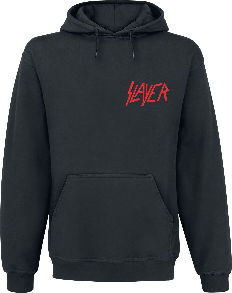 Slayer Seasons Crosses And Logo Mikina s kapucí černá - RockTime.cz