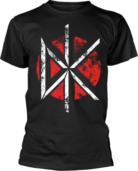 Dead Kennedys Distressed DK Logo Tričko černá - RockTime.cz