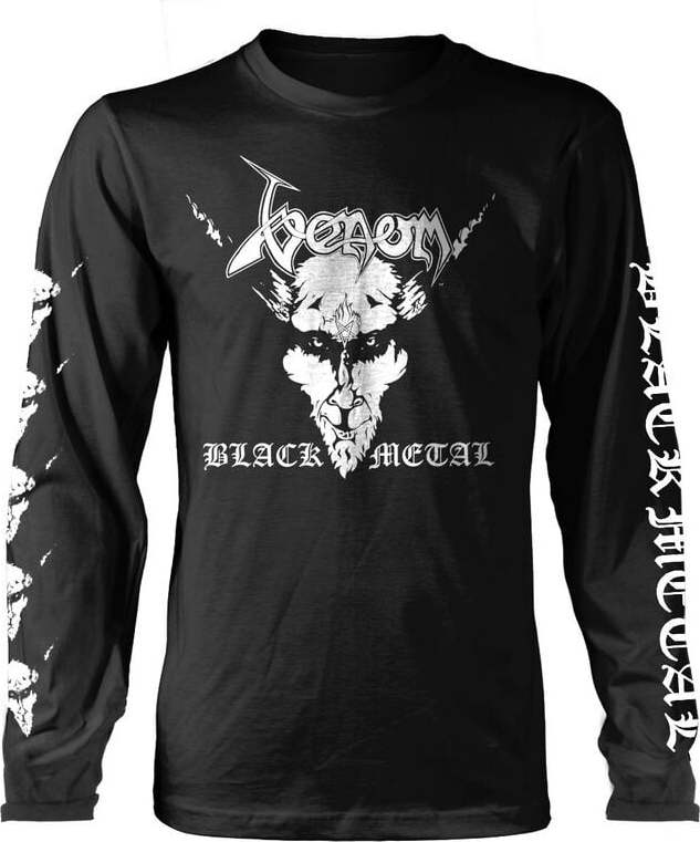 Venom Black metal Tričko s dlouhým rukávem černá - RockTime.cz