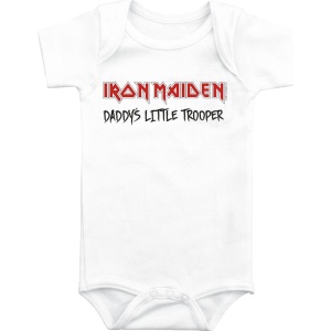 Iron Maiden Kids - Little Trooper body bílá - RockTime.cz