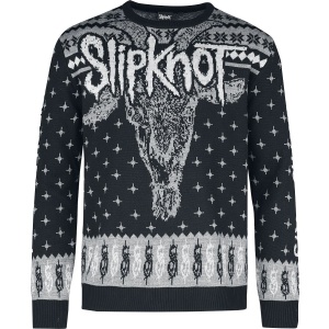 Slipknot Holiday Sweater 2023 Pletený svetr vícebarevný - RockTime.cz