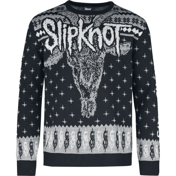 Slipknot Holiday Sweater 2023 Pletený svetr vícebarevný - RockTime.cz