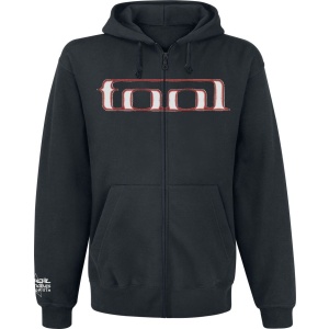 Tool Grid Skull Mikina s kapucí na zip černá - RockTime.cz